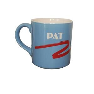 Vintage Mt. Clemens Pottery Personalize PAT Mug Cup